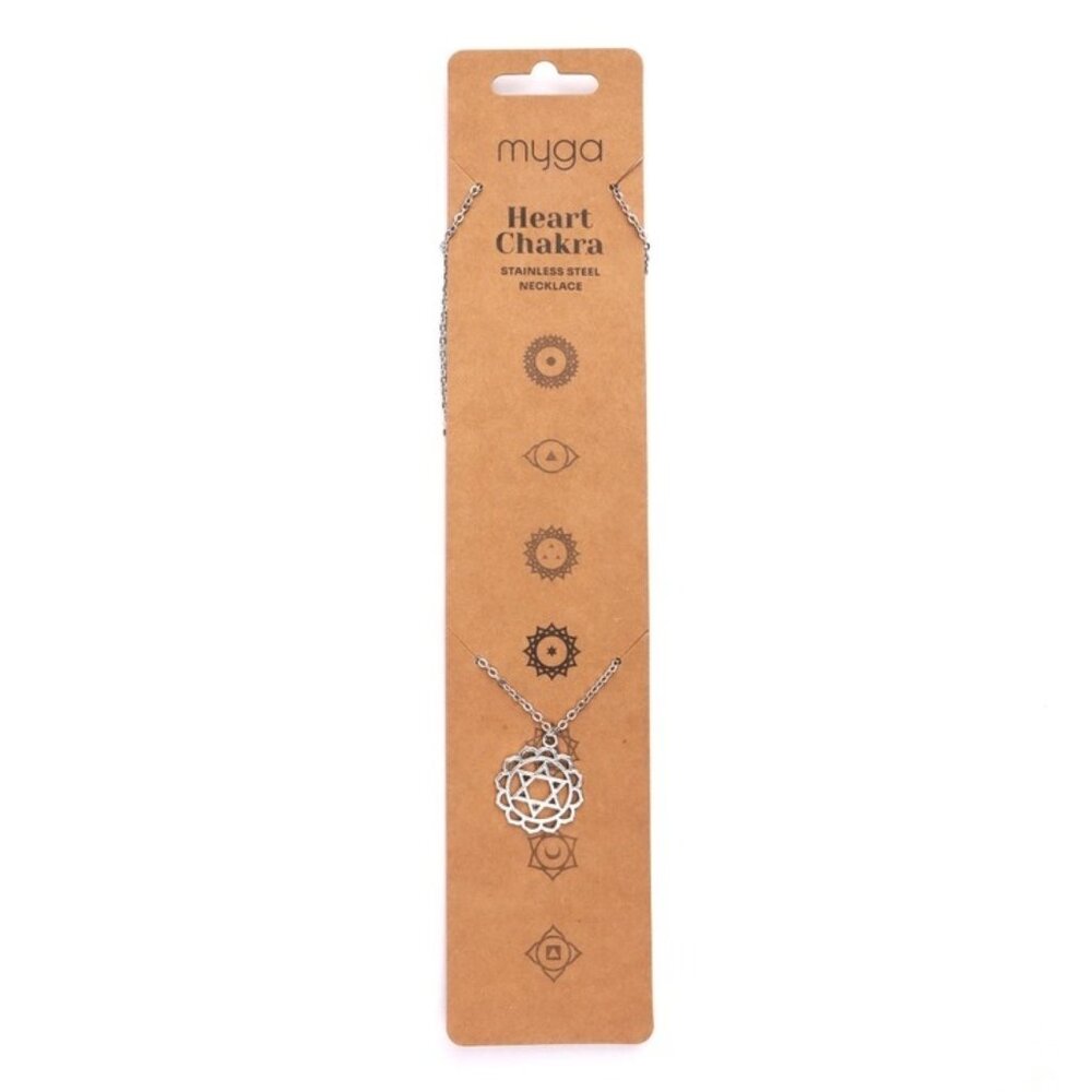 Myga Heart Chakra Necklace